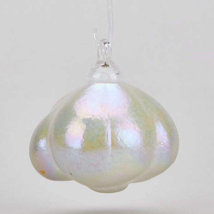 Fruit & Vegetable Ornaments Garlic - No Box by Glass Eye Studio-1