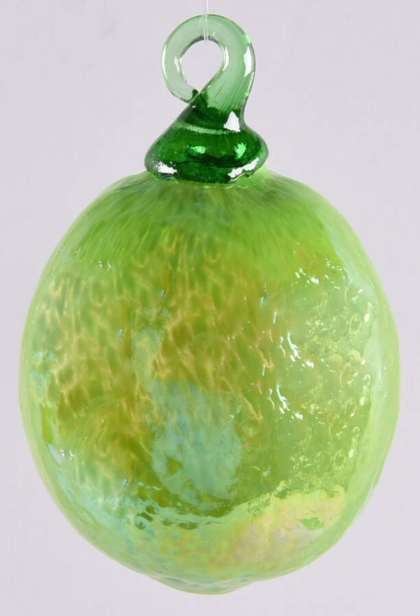 Fruit & Vegetable Ornaments Lime - No Box by Glass Eye Studio-1