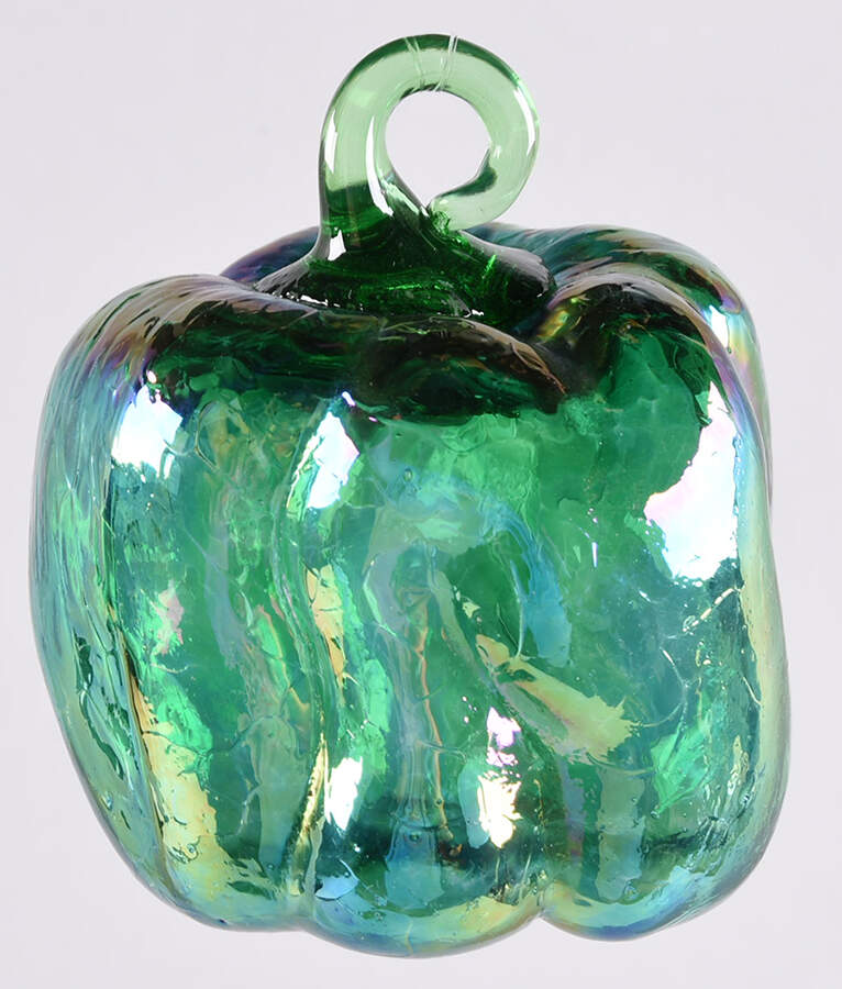 Fruit & Vegetable Ornaments Green Pepper - No Box by Glass Eye Studio-1