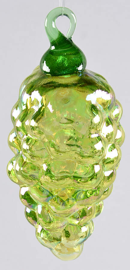 Fruit & Vegetable Ornaments Green Grapes - No Box by Glass Eye Studio-1