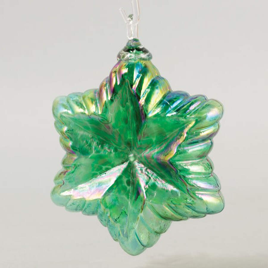 Vintage Stars Ornaments Emerald - No Box by Glass Eye Studio-1