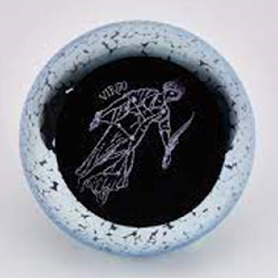 Zodiac  Paperweights Virgo (Aug 23-Sep 22) - No Box by Glass Eye Studio-1