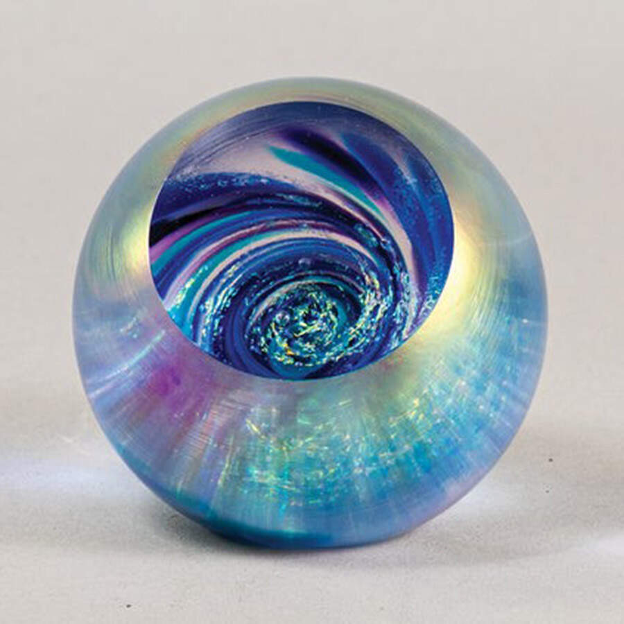 Fireball Collection Paperweights Vortex - Boxed by Glass Eye Studio-1