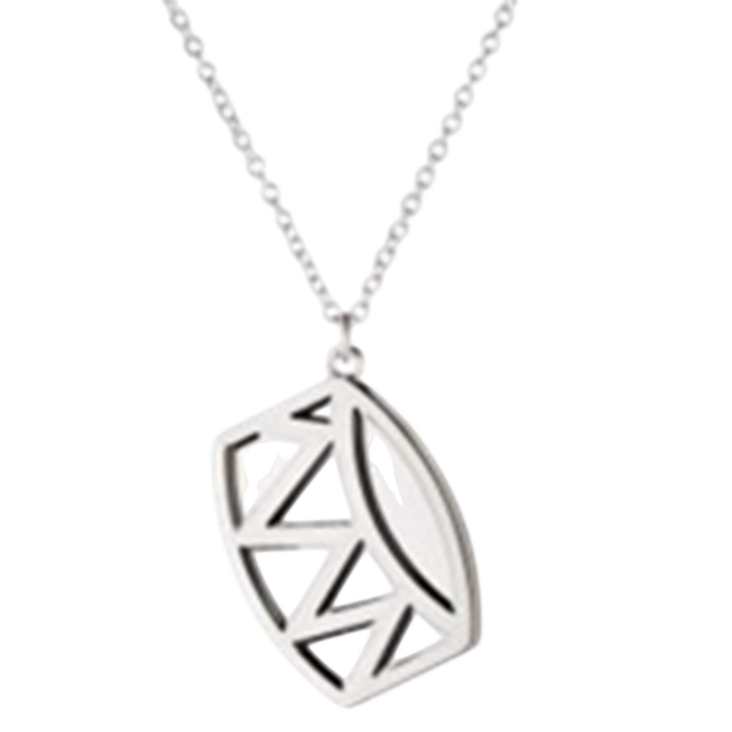 Christmas Ornaments with Chain-Palladium Drum - Boxed by Georg Jensen (Denmark)-1