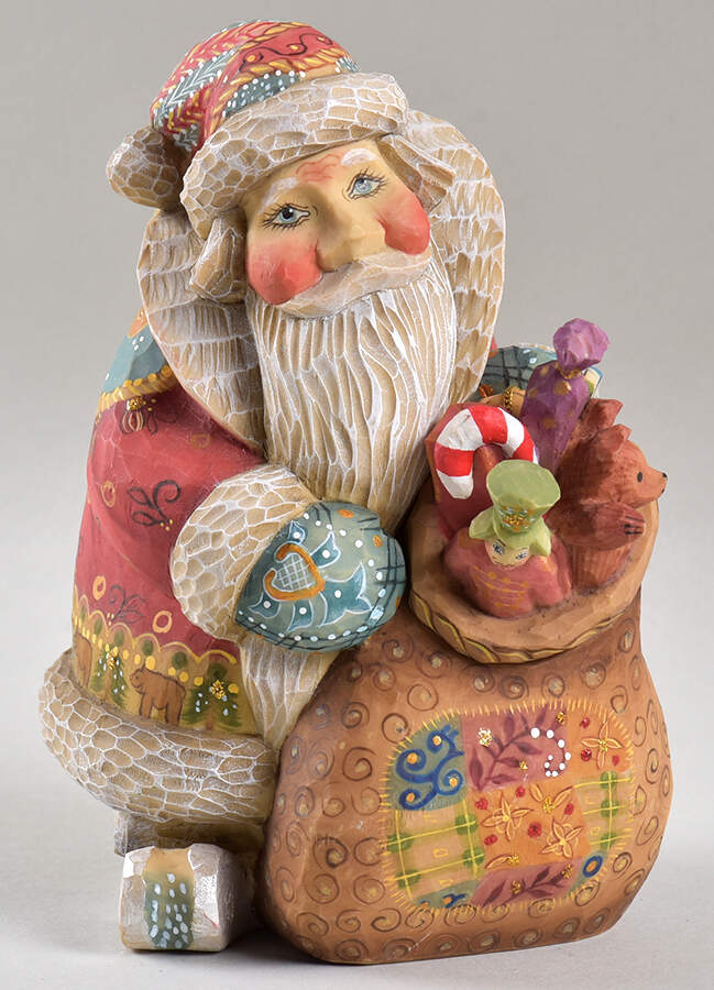 Santa Surprise Boxes (Polystone) On The Go - No Box by G Debrekht-1