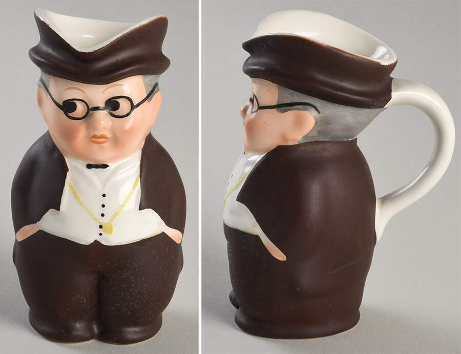 Dickens Character Giftware Pick Wick Pitcher  - No Box by Goebel-1