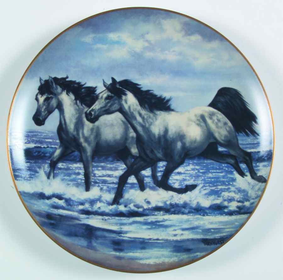 Horses In Action The Challenge - With Box by Hackett American-1