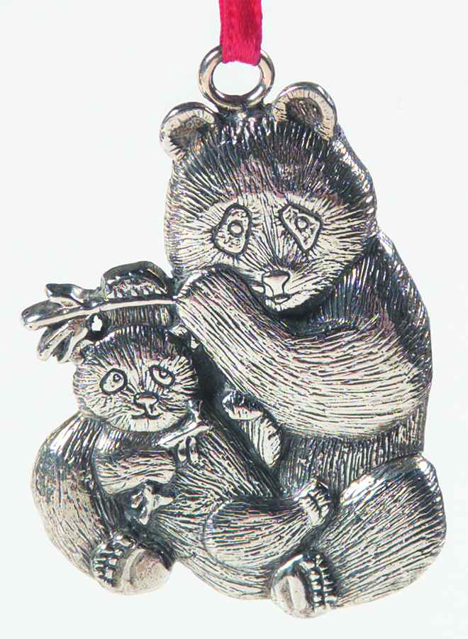 Hand & Hammer Christmas Ornament Pandas - Boxed by Hand & Hammer-1