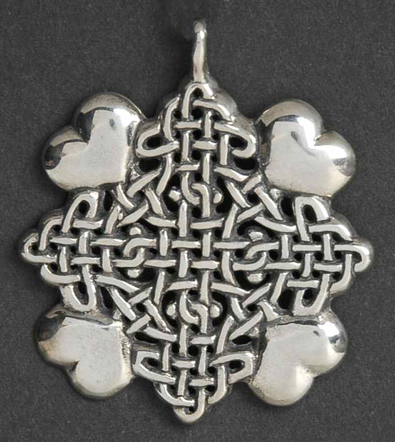 Hand & Hammer Christmas Ornament Four Heart Weave - No Box by Hand & Hammer-1