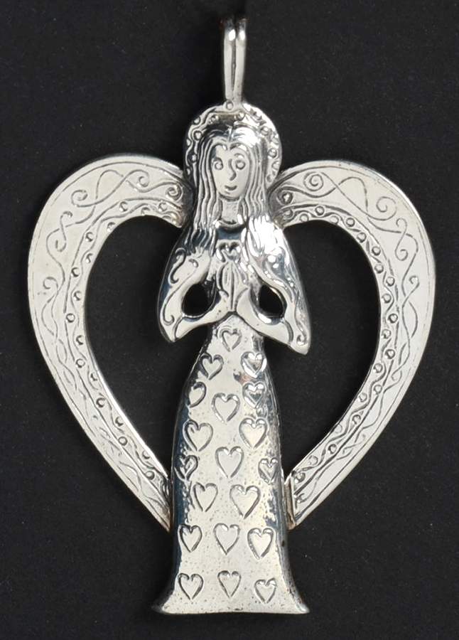 Hand & Hammer Christmas Ornament Heart Angel - Boxed by Hand & Hammer-1