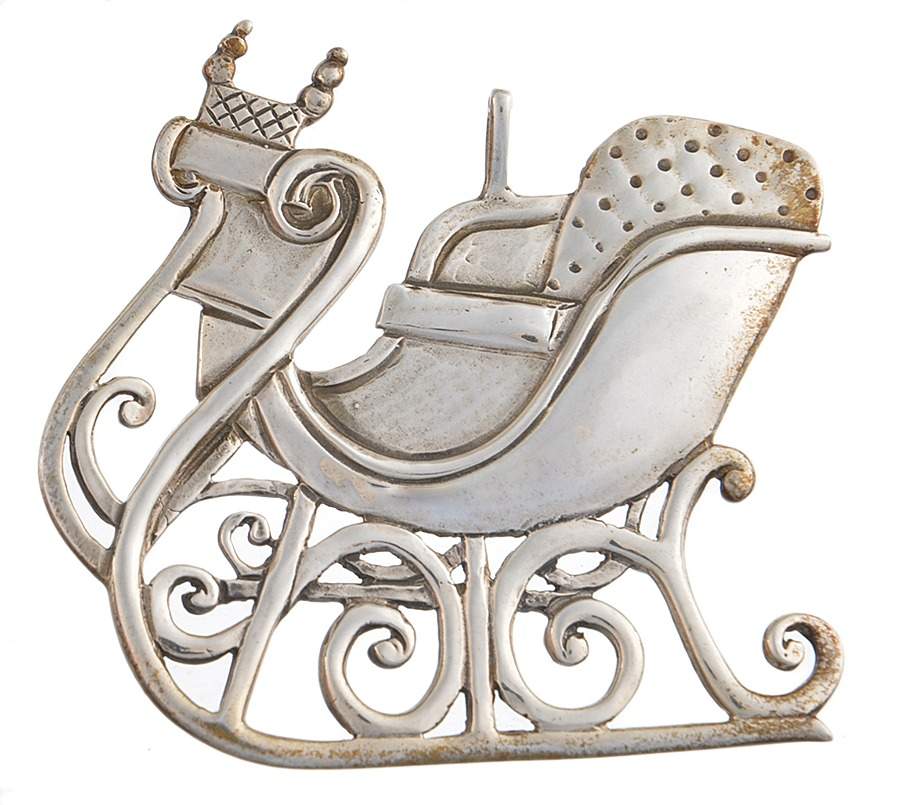 Hand & Hammer Christmas Ornament Sleigh - Boxed by Hand & Hammer-1
