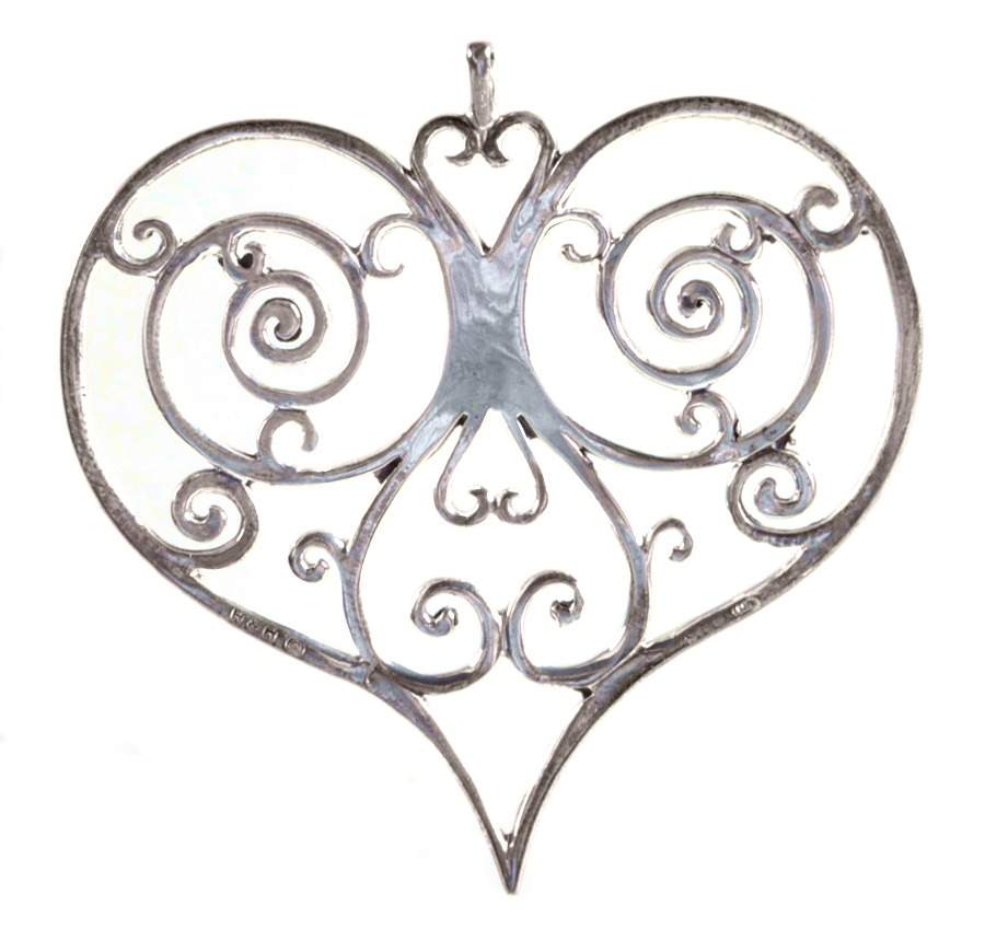 Hand & Hammer Christmas Ornament French-Quarter Heart - Boxed by Hand & Hammer-1