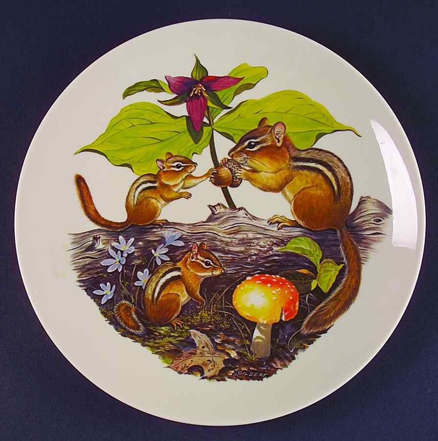 Mother's Day Chipmunk And Trillium By Gillbert - Boxed by Halberts-1