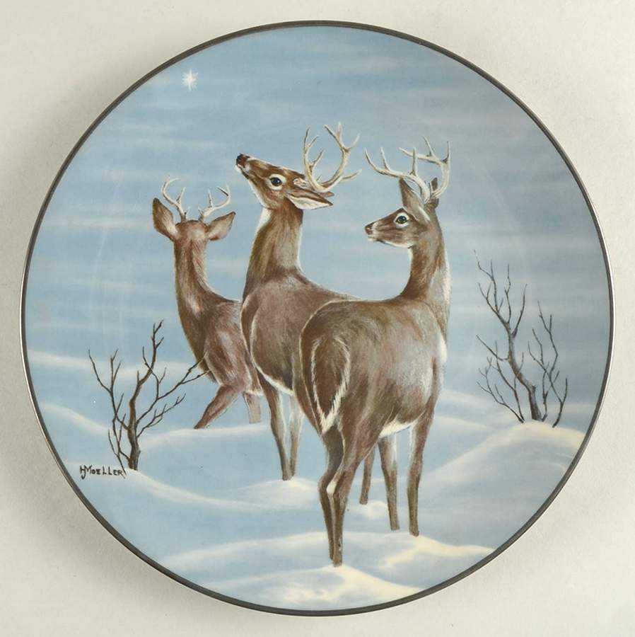 Halberts Christmas Plate Three Kings - Boxed by Halberts-1