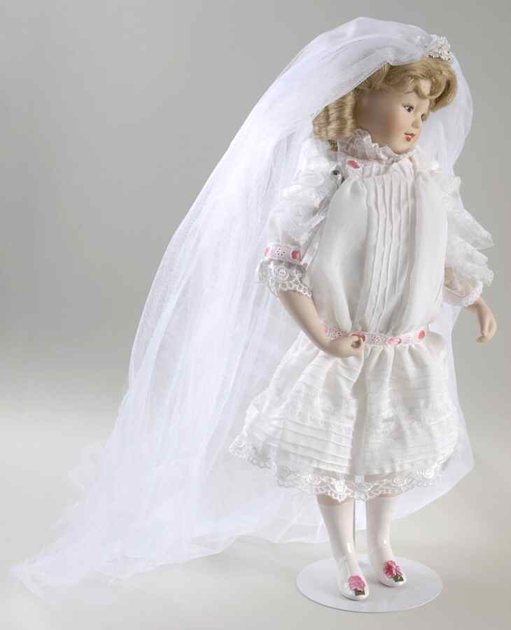 Maud Humphrey Bogart Dolls Playing Bride - No Box by Hamilton Collection-1