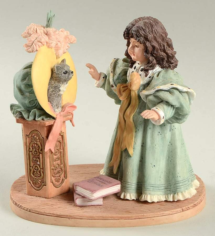 Maud Humphrey Bogart Figurine A Hidden Treasure - Boxed by Hamilton Collection-1
