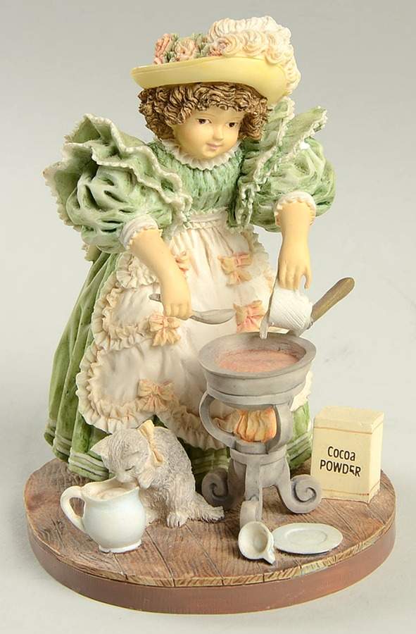 Maud Humphrey Bogart Figurine Sugar & Spice - With Box by Hamilton Collection-1