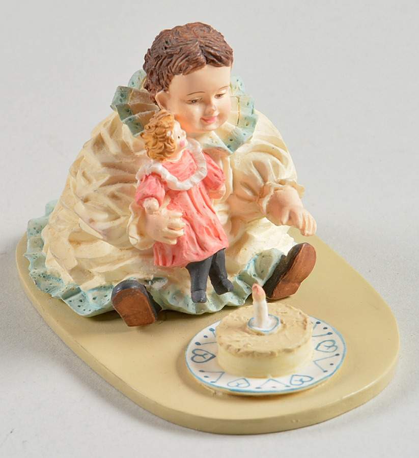 Maud Humphrey Bogart Figurine 1st Birthday - Boxed by Hamilton Collection-1
