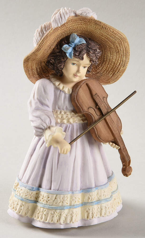 Maud Humphrey Bogart Figurine A Melody For You - Boxed by Hamilton Collection-1