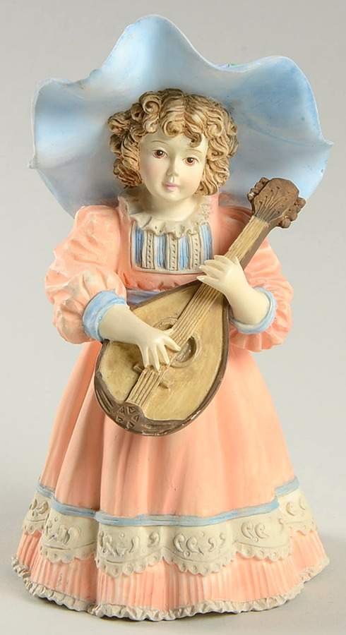 Maud Humphrey Bogart Figurine A Perfect Harmony - Boxed by Hamilton Collection-1