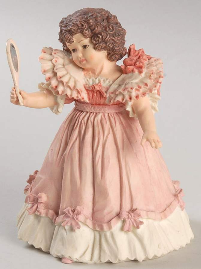 Maud Humphrey Bogart Figurine My First Dance - Boxed by Hamilton Collection-1