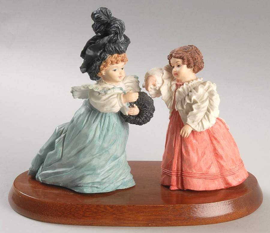 Maud Humphrey Bogart Figurine A Pleasure To Meet You - No Box by Hamilton Collection-1