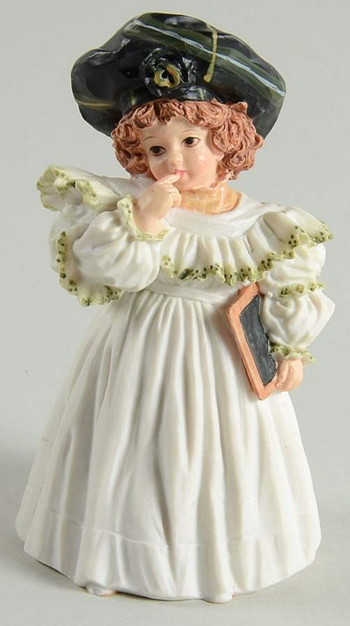 Maud Humphrey Bogart Figurine School Days - Boxed by Hamilton Collection-1