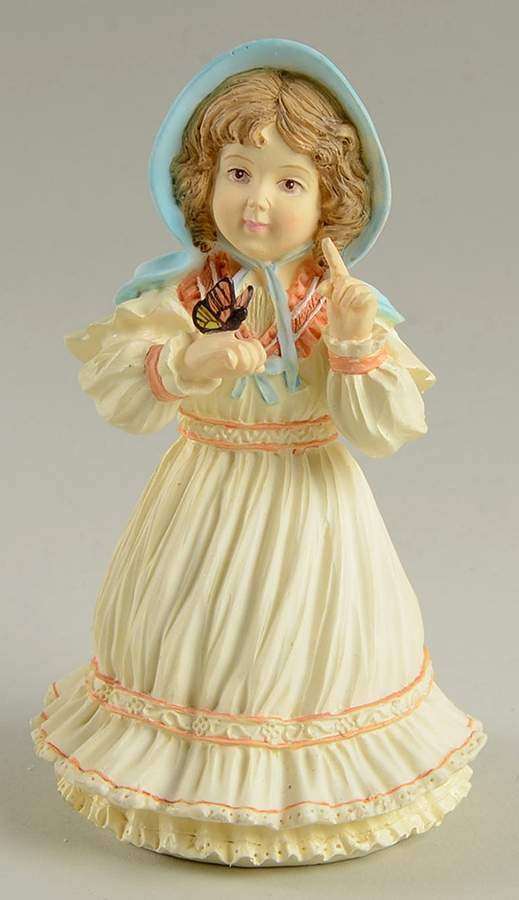 Maud Humphrey Bogart Figurine Flying Lessons - Boxed by Hamilton Collection-1