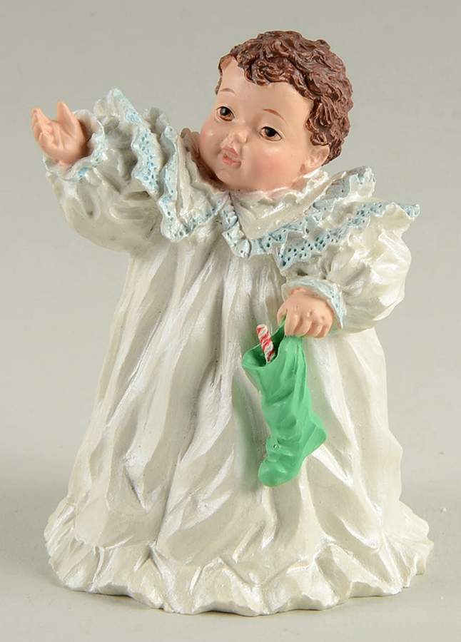 Maud Humphrey Bogart Figurine Holiday Surprise - Boxed by Hamilton Collection-1