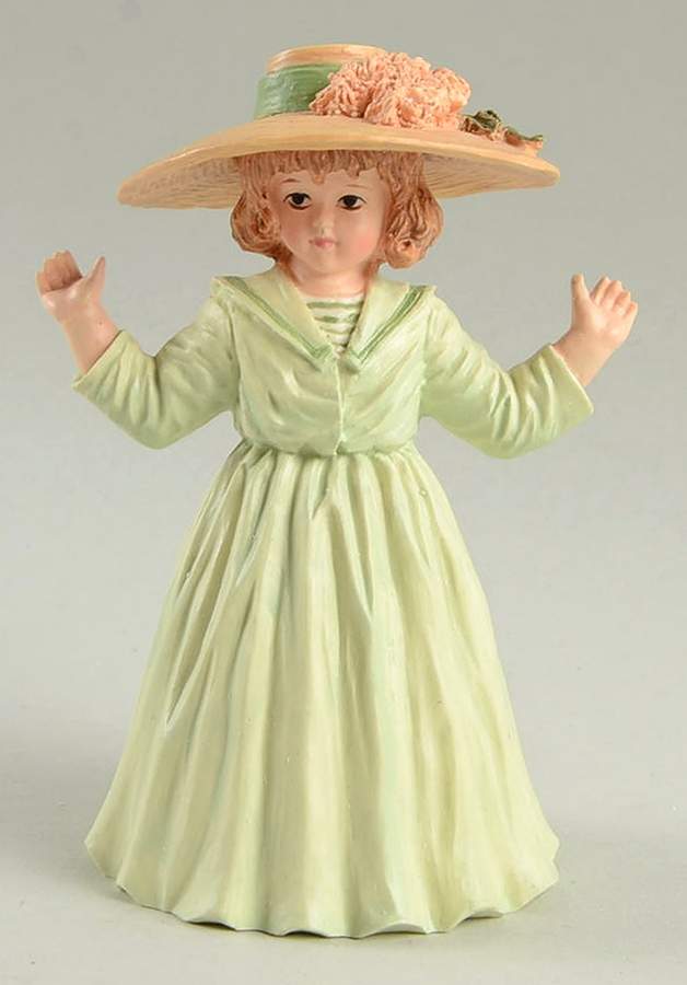 Maud Humphrey Bogart Figurine Autumn Days - Boxed by Hamilton Collection-1