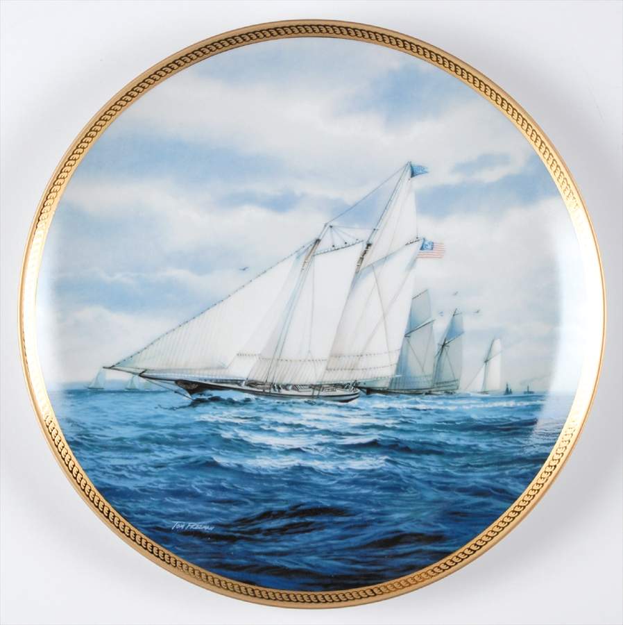 America's Greatest Sailing Ships America - Boxed by Hamilton Collection-1