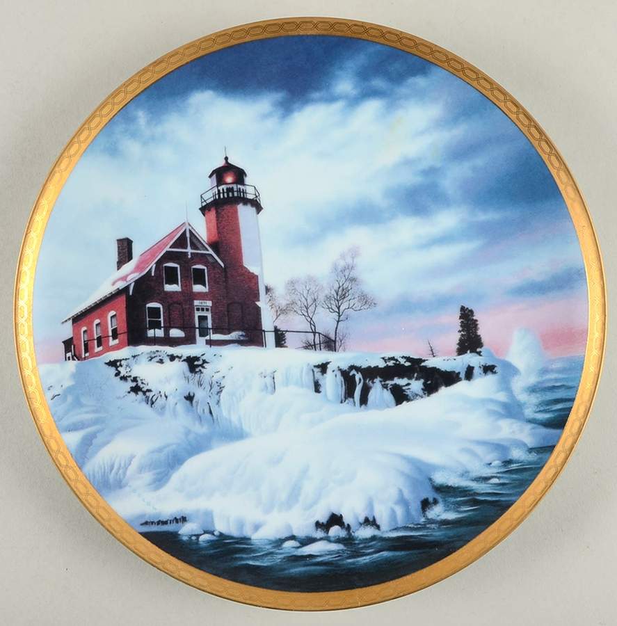 American Lighthouses Eagle Harbor - Boxed by Hamilton Collection-1