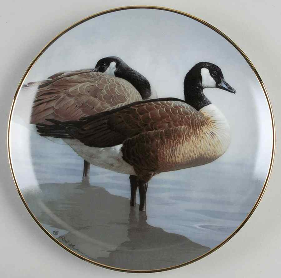 North American Waterbirds Canada Geese - No Box by Hamilton Collection-1