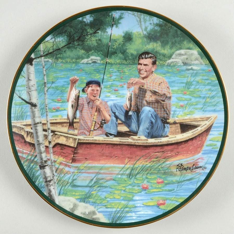 The Andy Griffith Show Opie's Big Catch - No Box by Hamilton Collection-1