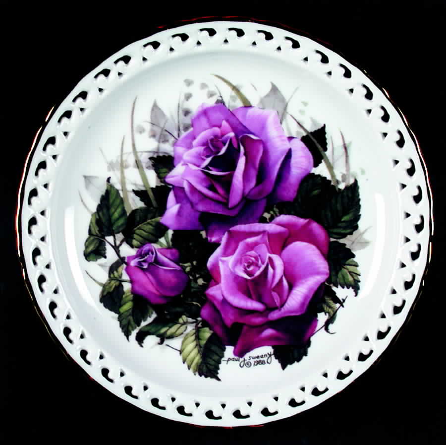 American Rose Garden Blue Moon - Boxed by Hamilton Collection-1