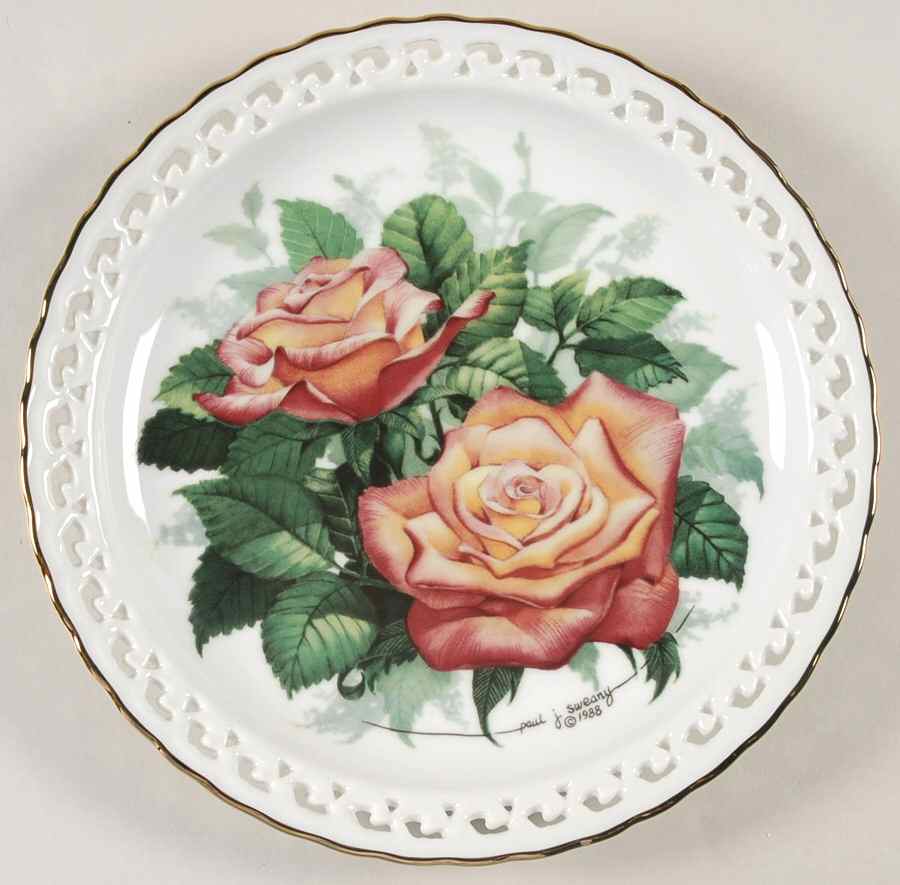 American Rose Garden President Herbert Hoover - Boxed by Hamilton Collection-1