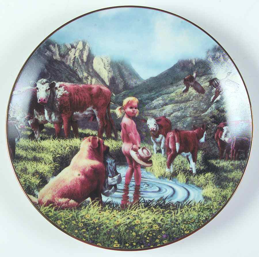 Children of The American Frontier Lady Needs A Little Privacy - Boxed by Hamilton Collection-1