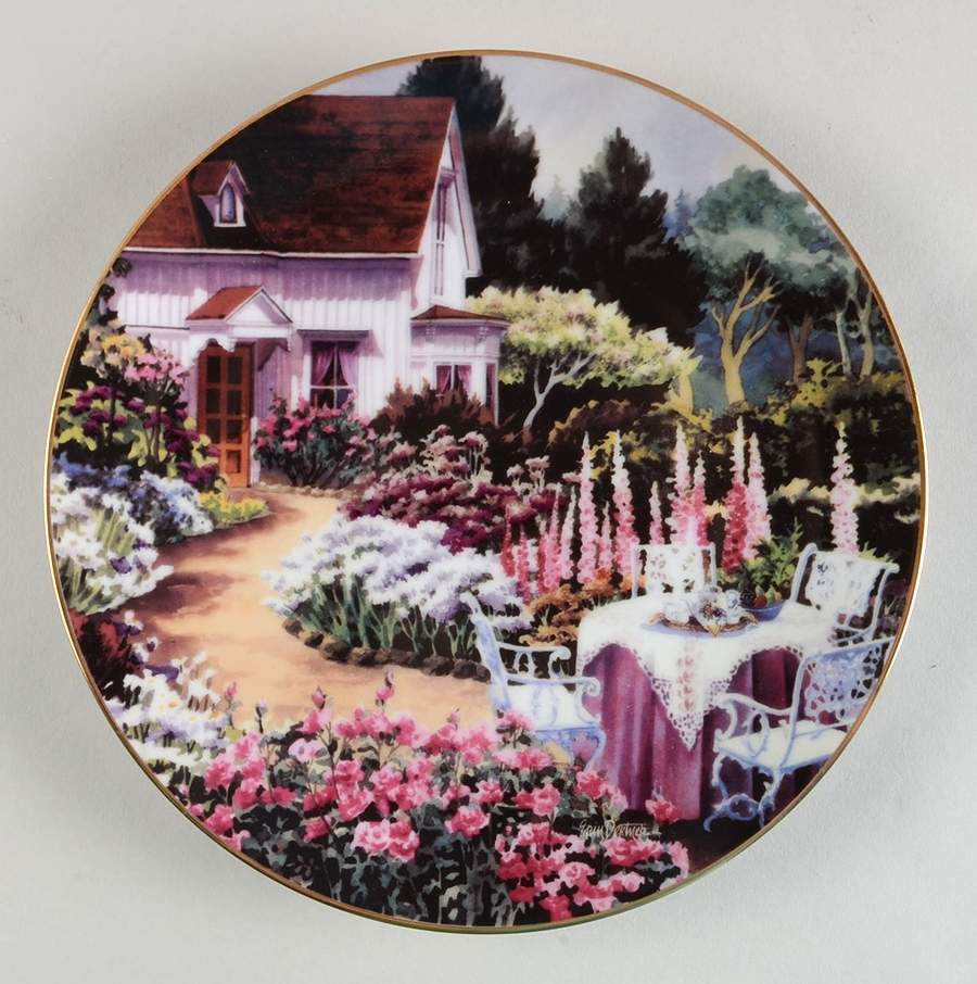 Country Garden Cottages Sunday Outing - No Box by Hamilton Collection-1
