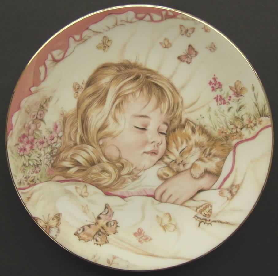 A Childs Blessing Mondays Child-Fair Of Face - No Box by Hamilton Collection-1