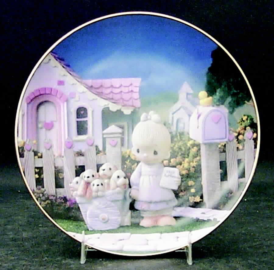 Classics Plate Collection God Loveth A Cheerful Giver - No Box by Hamilton Collection-1