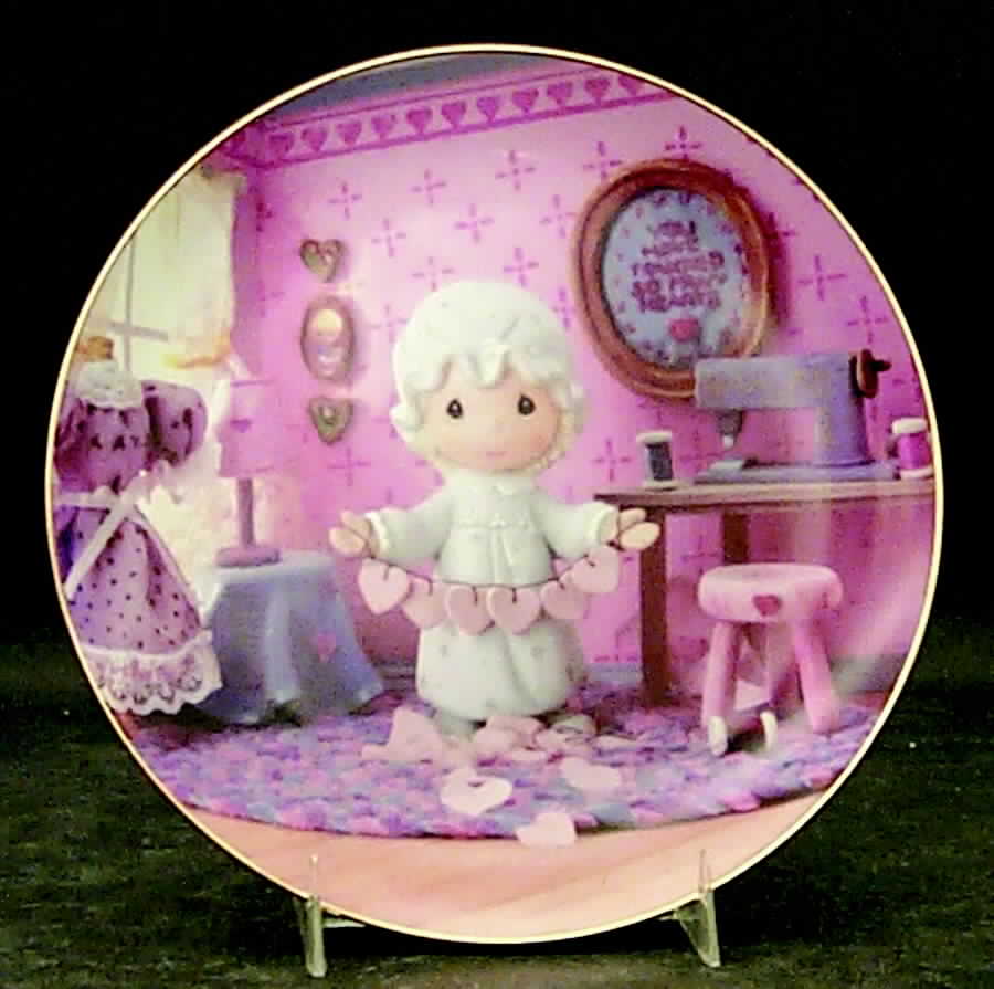 Classics Plate Collection You Have Touched So Many Hearts - No Box by Hamilton Collection-1