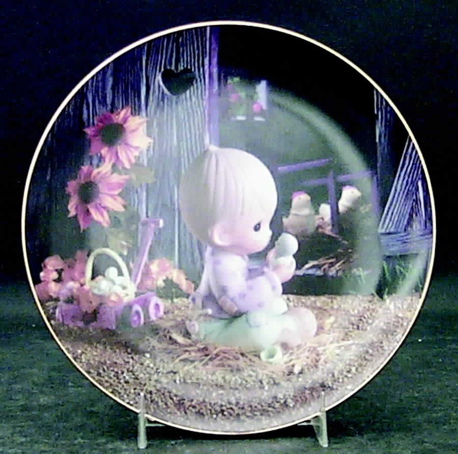 Classics Plate Collection I Believe In Miracles - No Box by Hamilton Collection-1