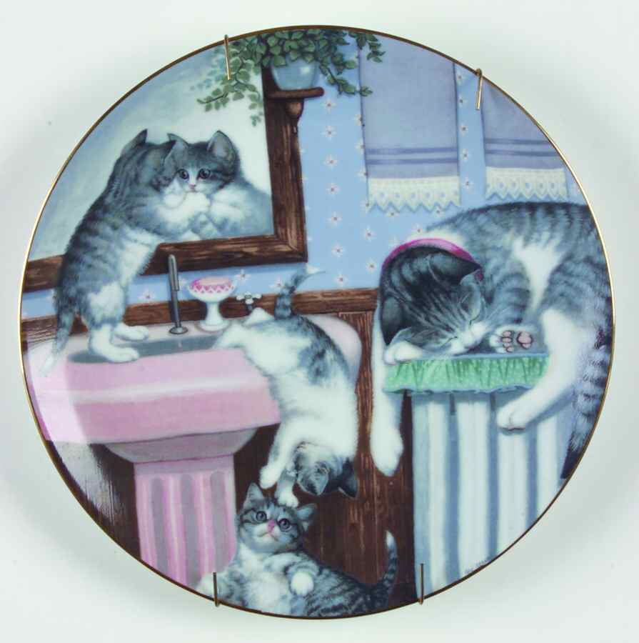 Country Kitties Mischief Makers - No Box by Hamilton Collection-1
