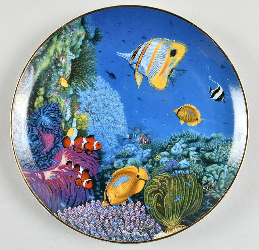 Coral Paradise Riches Of The Coral Sea - Boxed by Hamilton Collection-1
