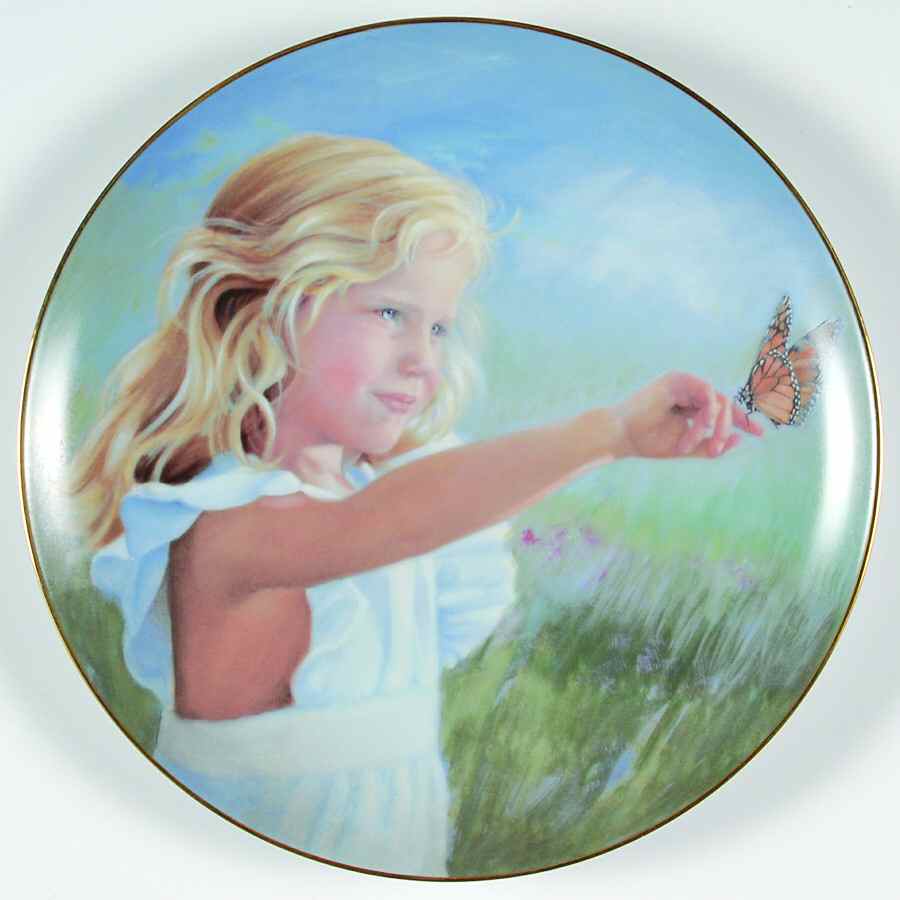 A Country Summer Butterfly Beauty - No Box by Hamilton Collection-1
