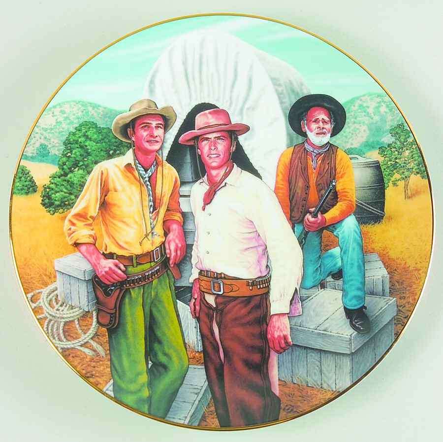 Classic TV Westerns Rawhide - Boxed by Hamilton Collection-1