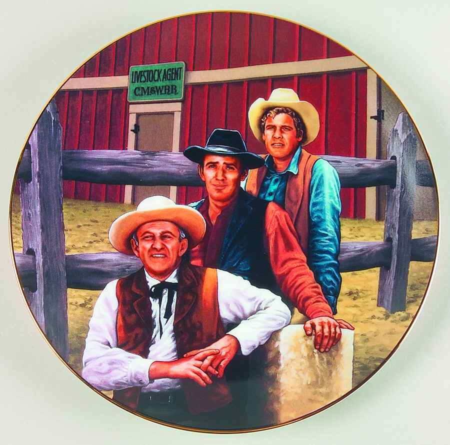 Classic TV Westerns The Virginian - Boxed by Hamilton Collection-1