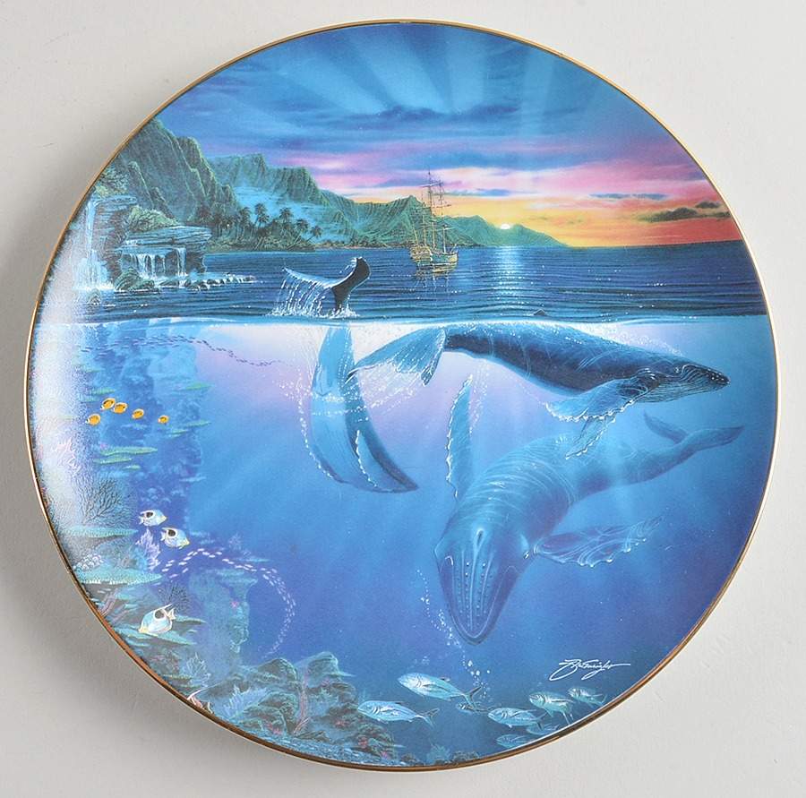 Enchanted Seascapes Rhapsody Of Hope - No Box by Hamilton Collection-1