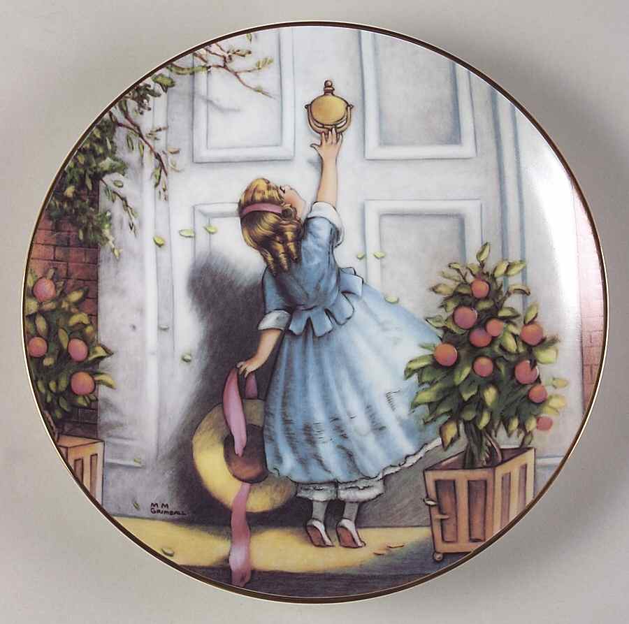 Fond Memories Brass Knocker - No Box by Hamilton Collection-1