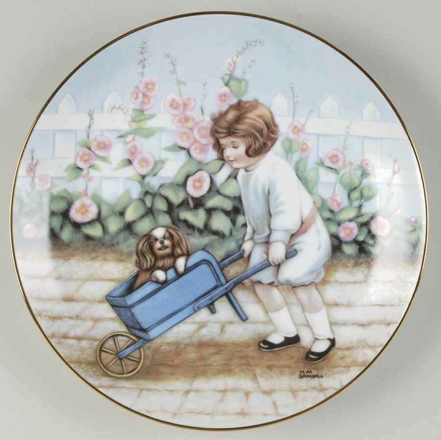 Fond Memories Down The Garden Walk - No Box by Hamilton Collection-1
